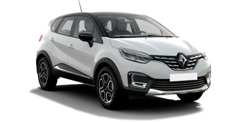 Renault Kaptur Белый с черной крышей BLANC GLACIER + NOIR NACRE
